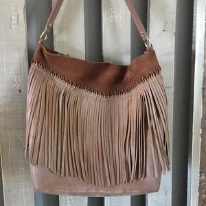 Steve Madden fringe handbag
